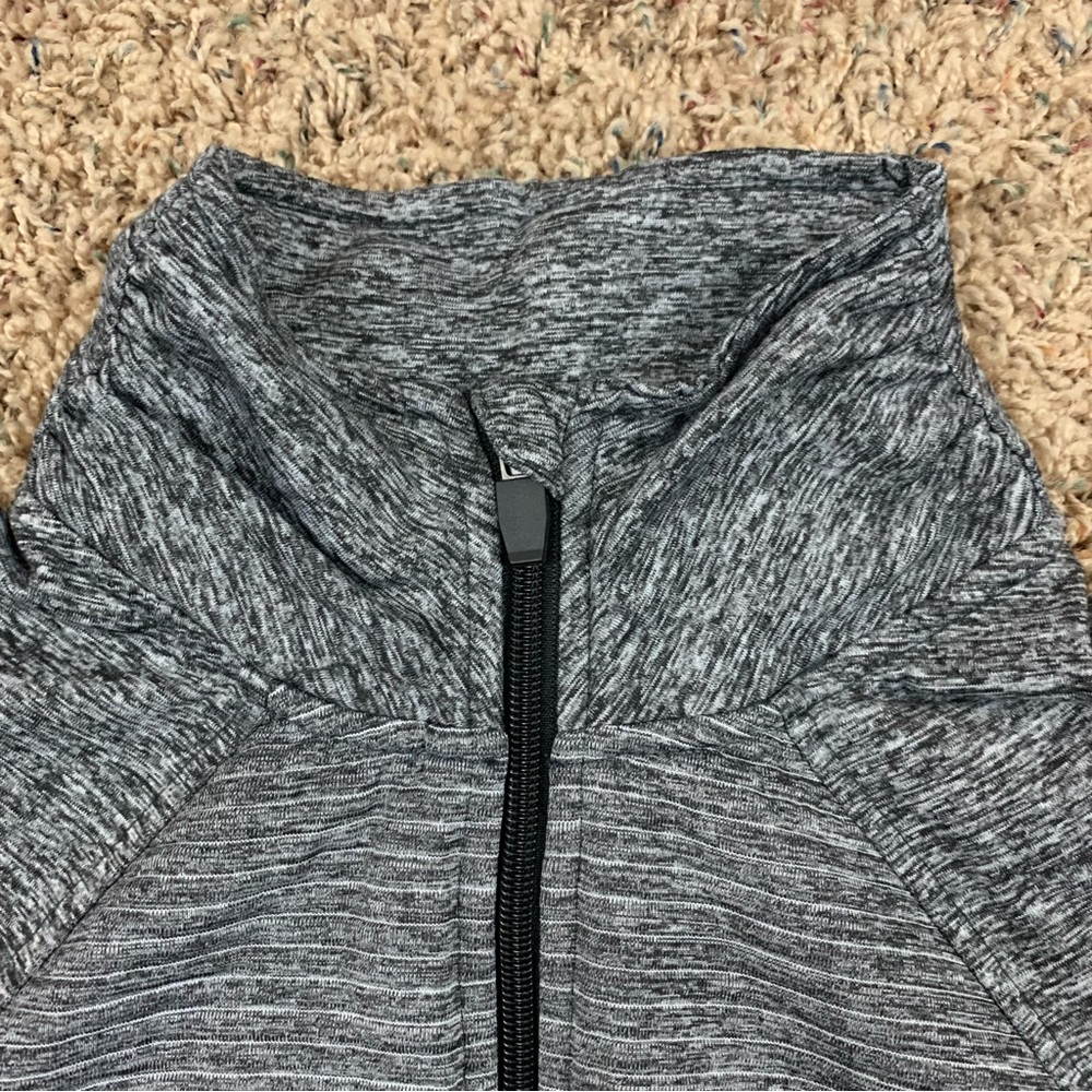 NEW Avia Grey Athletic Zip Jacket - Picture 6 of 11